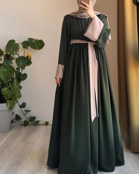 New Pretty Abaya with Hijab